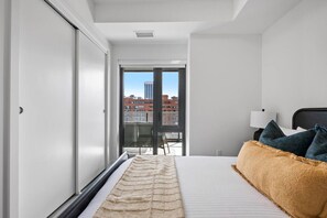 2 habitaciones, escritorio, wifi gratis y ropa de cama 