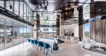 Luxury 1BR High-Rise Condo in Brentwood | Views, SkyTrain, Patio, Amenities