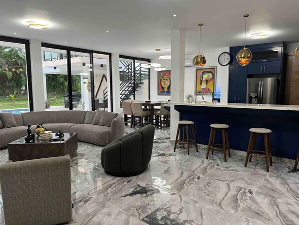 Interior - Elegant, Modern Style Villa in Playa Nueva Romana2 (Ramón Santana)