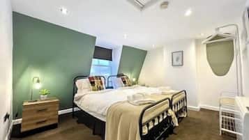 2 sovrum, strykjärn/strykbräda, wi-fi och sängkläder