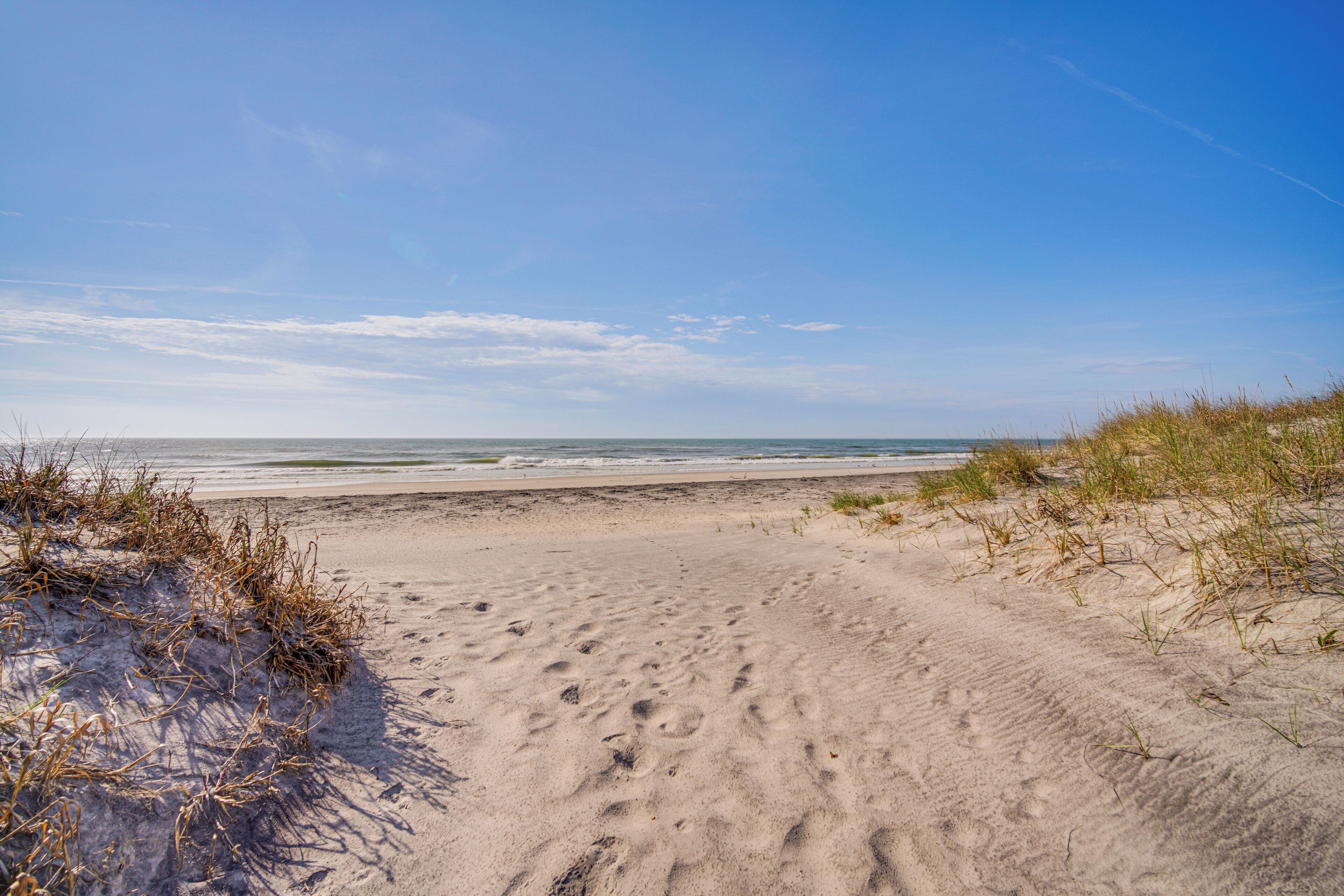 Tæt på stranden