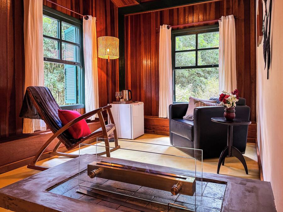 Exclusive-Suite, Whirlpool, Gartenblick | Heizung