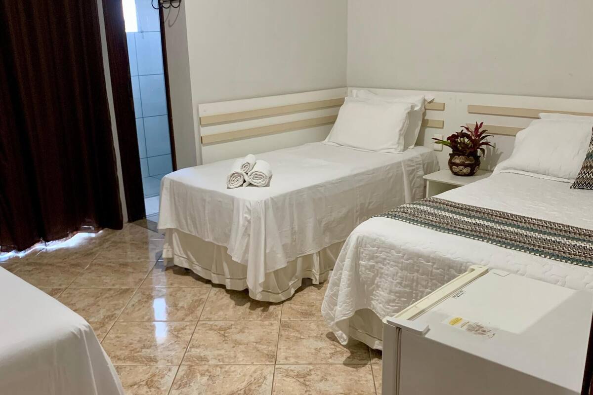 Comfort Quadruple Room, Balcony, Garden View