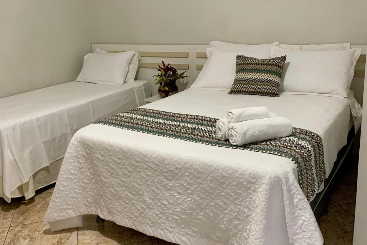 Comfort Triple Room, Balcony, Garden View