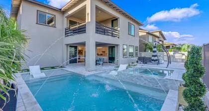Red Rock Gated Luxury Modern Estate! Strip Views! Pool& Spa