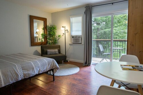 The Flats at Cedar Springs | Full Kitchen & Steps to Lake