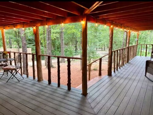 Heavenly Escape into the Forest- Tiny Home at Allen Acres Resort