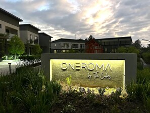 Entrée de l’hébergement