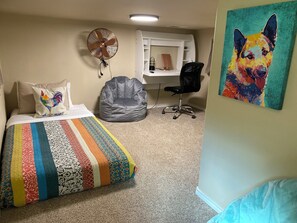 2 chambres, accès au Wi-Fi (inclus), literie fournie