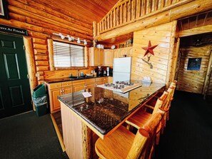 奢华小屋, 河景 | 私人厨房