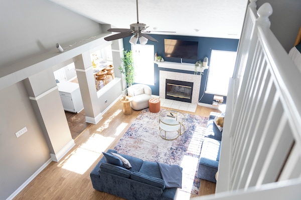 Spacious open concept home. Main floor living plus loft with extra sleep space.