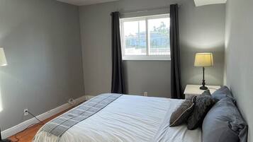 2 bedrooms, desk, iron/ironing board, free WiFi