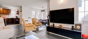 Villa with nature and lake view