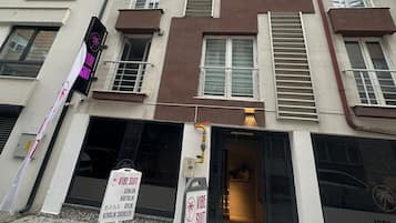 Façade de l’hébergement