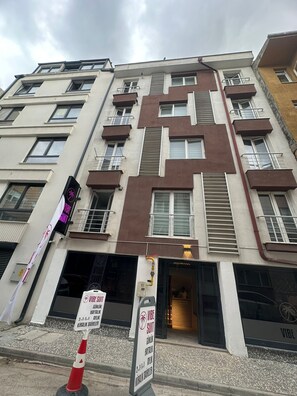 Fachada de la propiedad