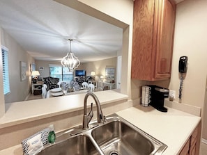 Interior - Ocean-View Condo | Pool + Balcony | Crescent Beach (St. Augustine Beach)