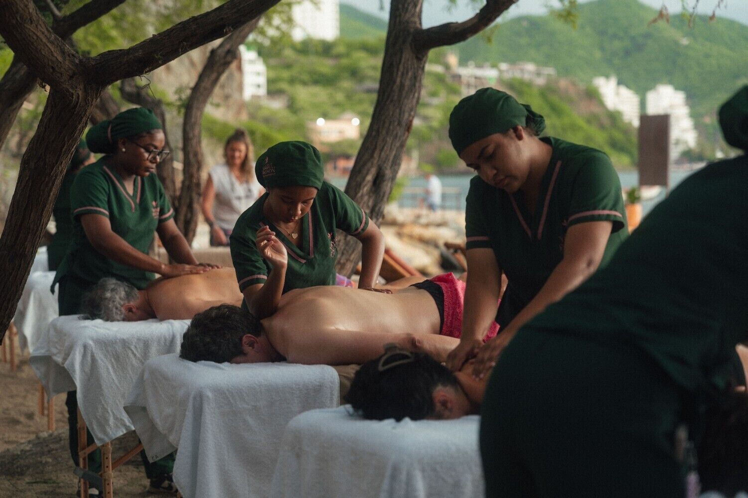 Hot stone massages, massages