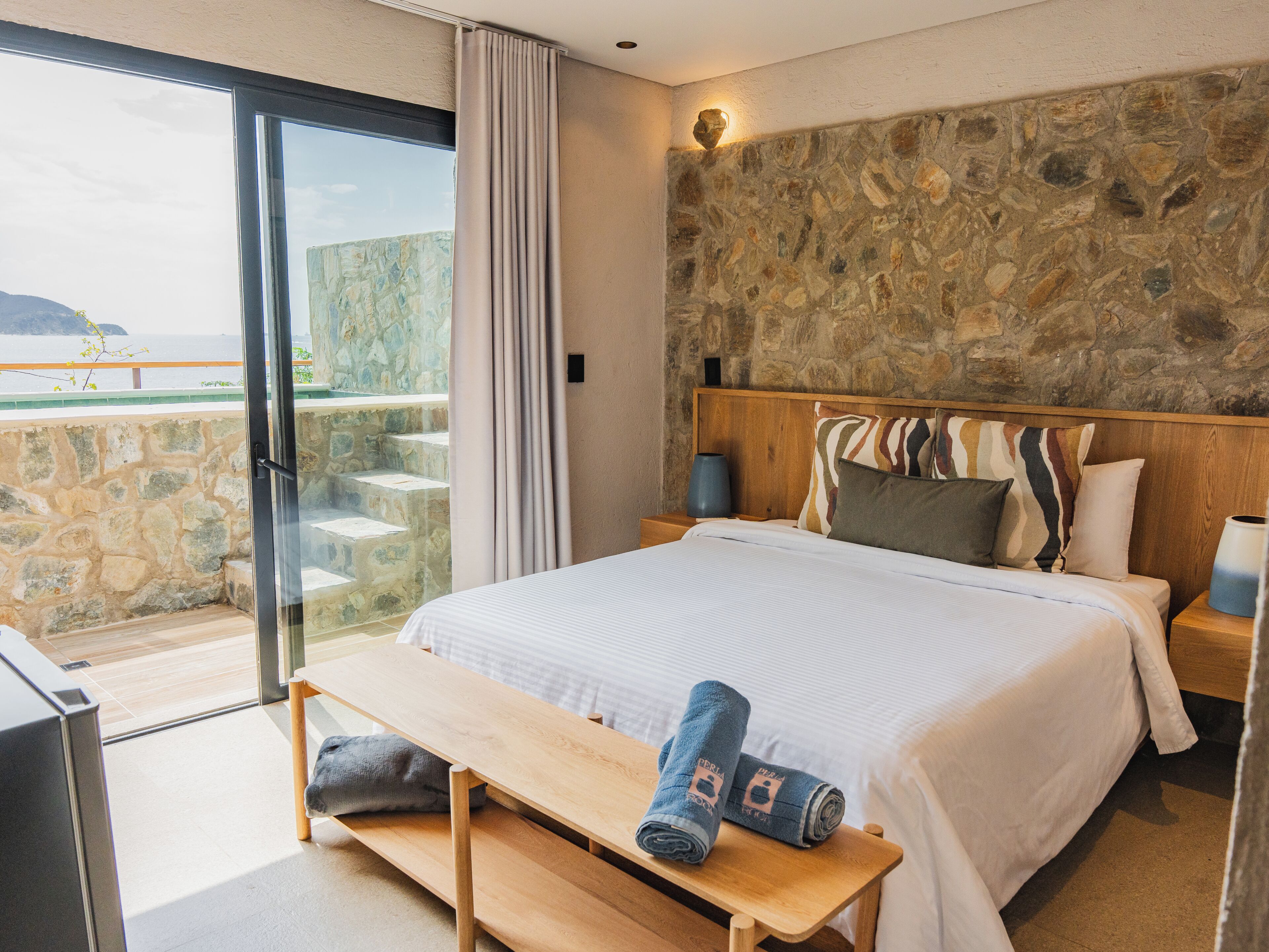 Vue sur la plage/l’océan