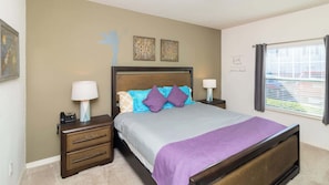 3 bedrooms, iron/ironing board, travel cot, WiFi