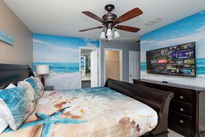 8 bedrooms, iron/ironing board, travel cot, WiFi