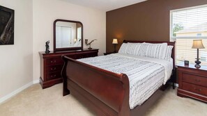 6 bedrooms, iron/ironing board, travel cot, WiFi