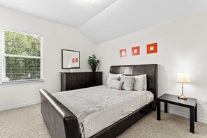 5 bedrooms, iron/ironing board, travel cot, WiFi