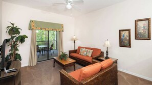 TV, offices - Tropical 2 BDR Condo in Brand New Resort Community (Kissimmee)