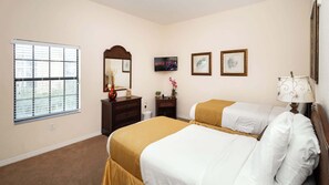 2 bedrooms, iron/ironing board, travel cot, WiFi