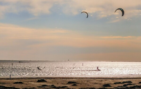Beach nearby, fishing