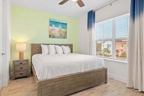 3 bedrooms, iron/ironing board, WiFi, bed sheets