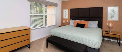 4 bedrooms, iron/ironing board, travel cot, WiFi