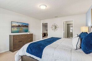 5 bedrooms, iron/ironing board, travel crib, WiFi