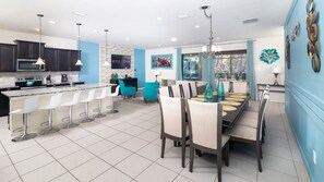 Dining - Blue Bengal Paradise - Sleeps 24! (Kissimmee)