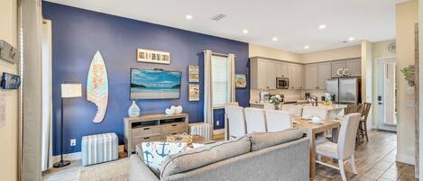 Una televisión, una oficina