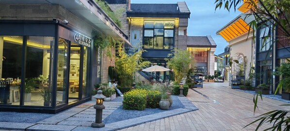 Vue depuis l’hébergement