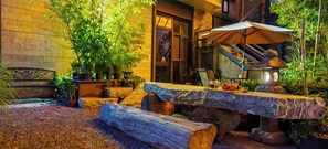 Vue depuis l’hébergement