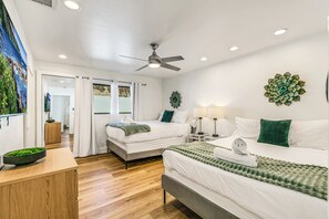 5 chambres, fer et planche à repasser, lit parapluie, Wi-Fi gratuit