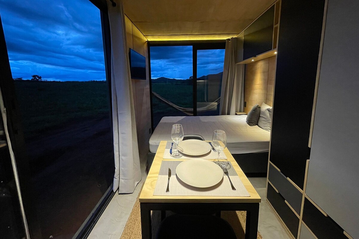 Cabin | 1 bedroom, laptop workspace, iron/ironing board (on request)