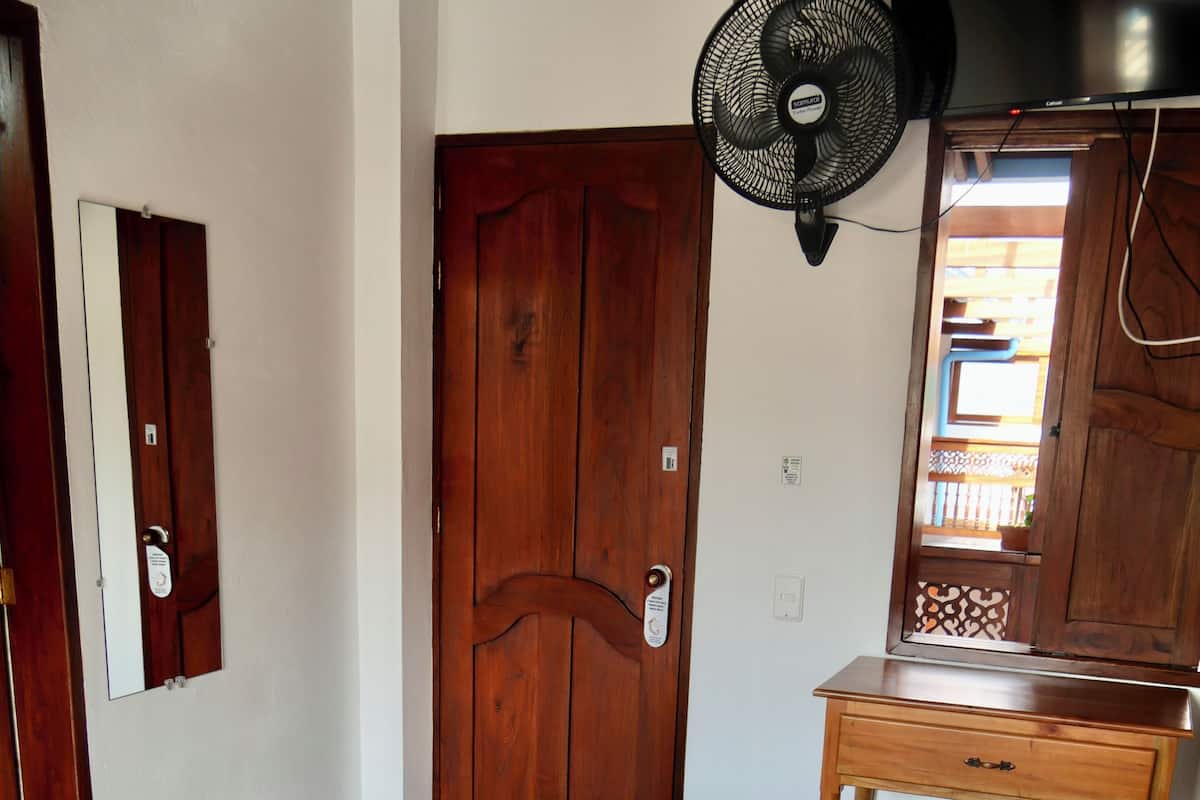 Basic Double Room, 1 Queen Bed, Non Smoking, Patio | Desk, free WiFi, bed sheets