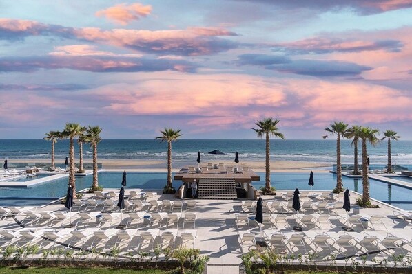 Udendørs pool, opvarmet pool