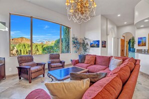 Smart TV, fireplace, video games, books