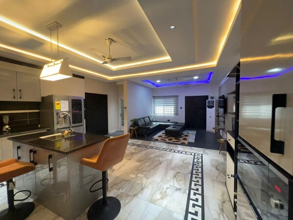 Penthouse Exécutif | Coin séjour
