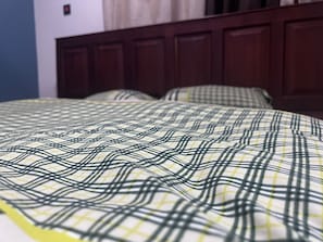 Appartement Deluxe, 2 chambres, balcon | Draps en coton égyptien, literie de qualité supérieure