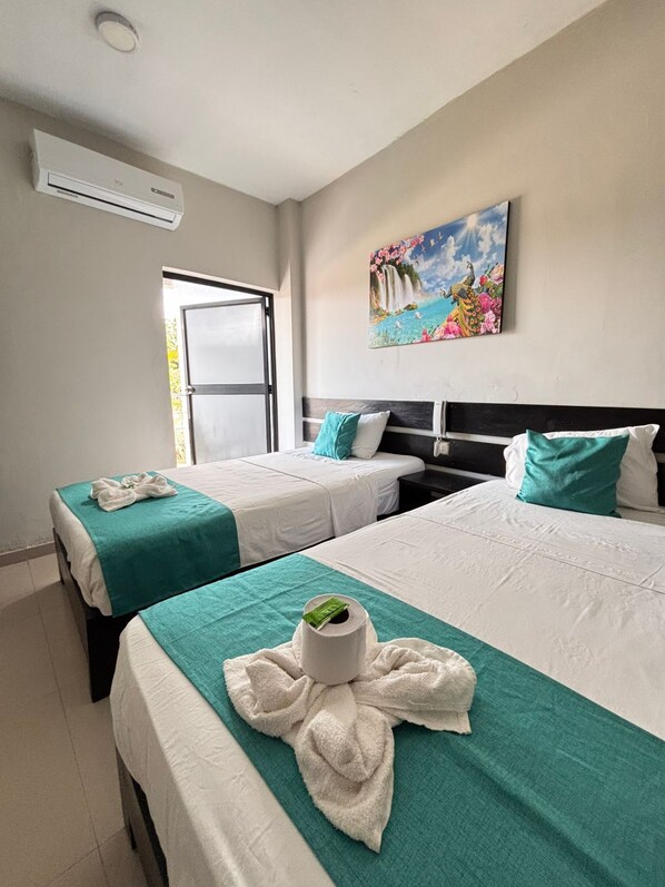 Basic Double Room, Patio | Desk, laptop workspace, free WiFi