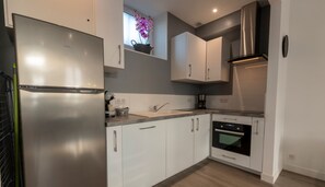 Microwave, oven, dishwasher, highchair