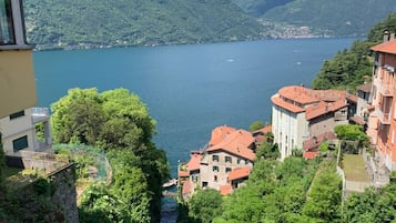 Blick von der Unterkunft