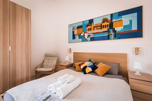1 chambre, fer et planche à repasser, Wi-Fi, literie fournie