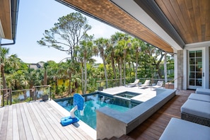 Piscine chauffée