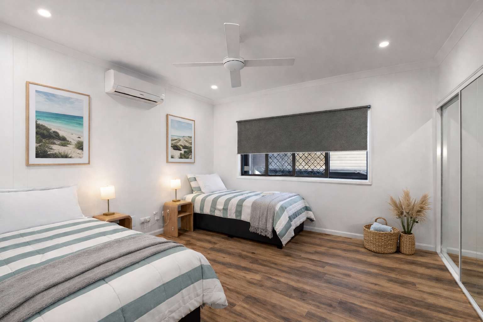 2 間睡房、熨斗/熨衫板、Wi-Fi、床單