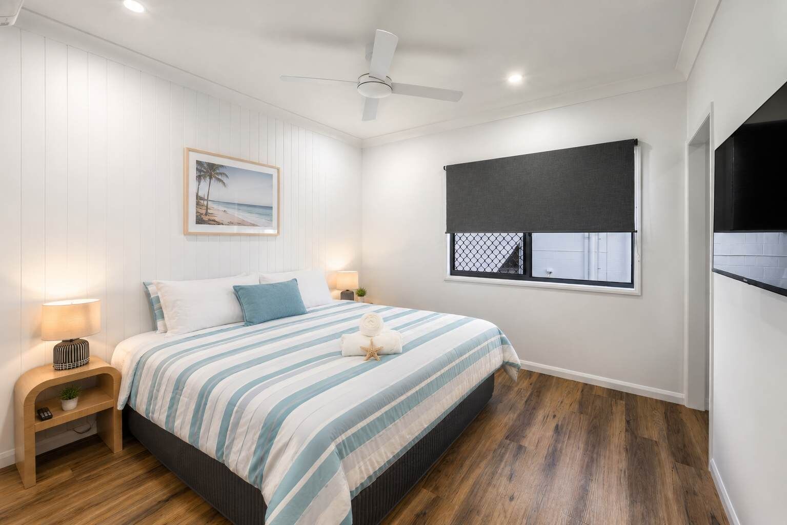 2 bedrooms, desk, iron/ironing board, free WiFi